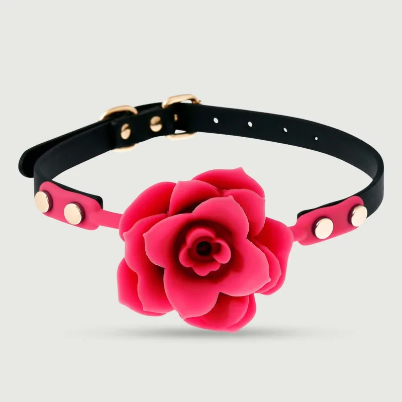 Căluș de bal în formă de trandafir cu curea reglabilă - Fuchsia — preț și oferte