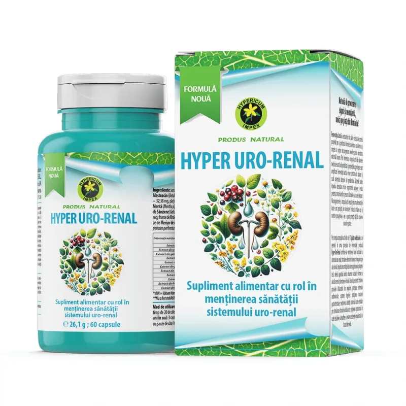 Capsule Hyper Uro Renal, 60 capsule — preț și oferte