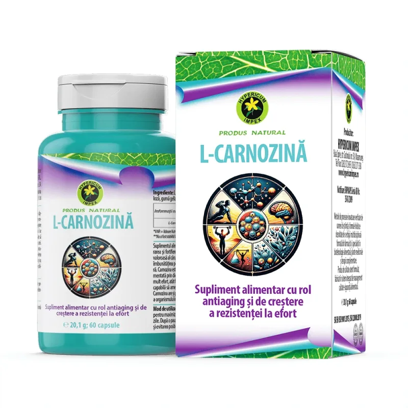 Capsule L-Carnozină, 60 capsule — preț și oferte