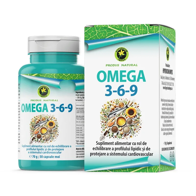 Capsule Omega 369, 50 capsule moi — preț și oferte