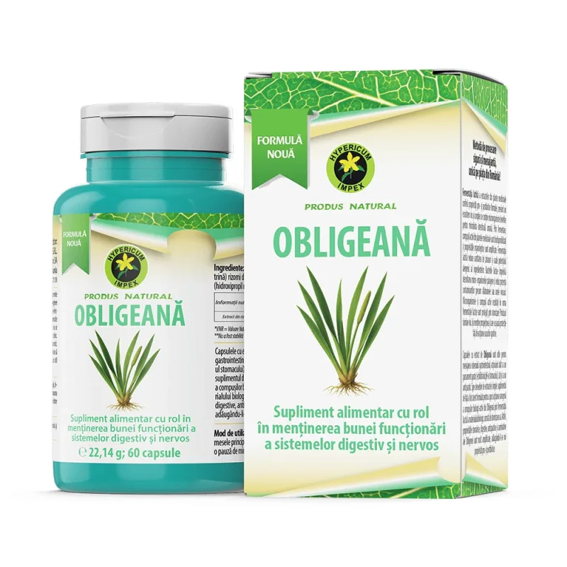 Capsule Obligeană, 60 capsule — preț și oferte