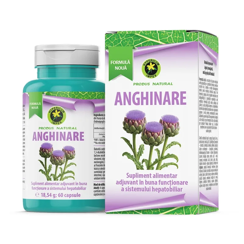 Capsule Anghinare, 60 capsule — preț și oferte