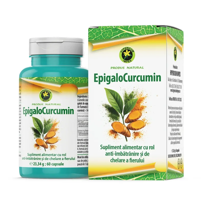 Capsule EpigaloCurcumin, 60 capsule — preț și oferte