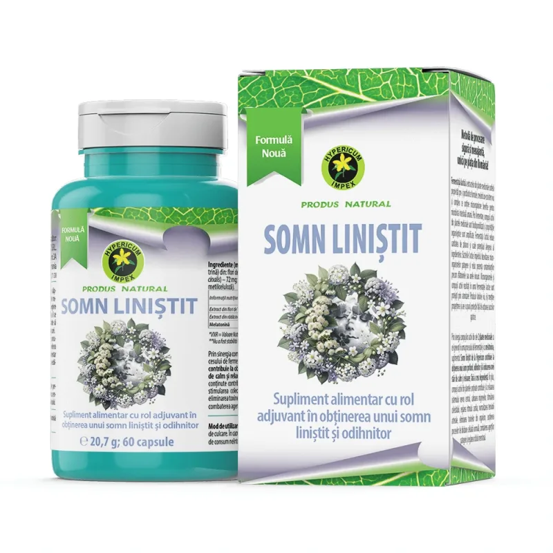 Capsule Somn Linistit, 60 capsule — preț și oferte