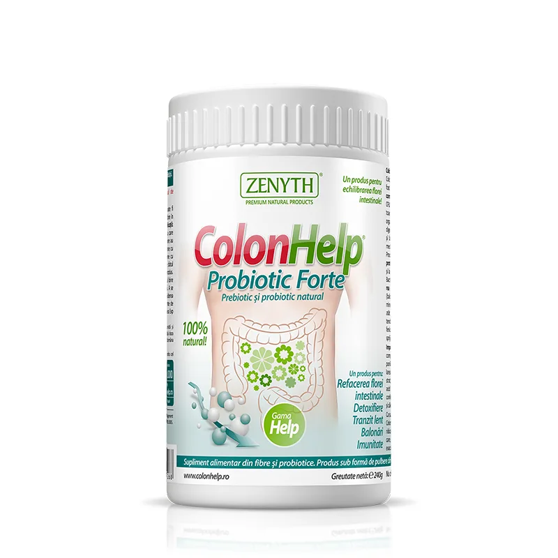 Colon help probiotic forte 240g Zenyth — preț și oferte