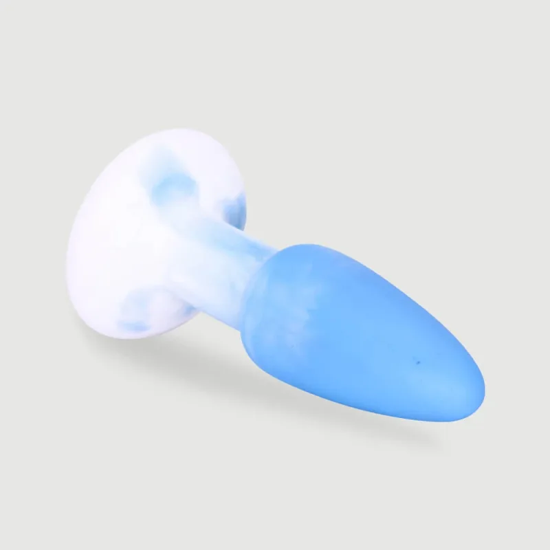 Anal Collection Ranna Butt Plug mare din silicon - albastru — preț și oferte