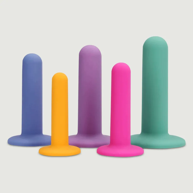 Sexopolis Wellness Set dilator vaginal din silicon - Multicolor — preț și oferte
