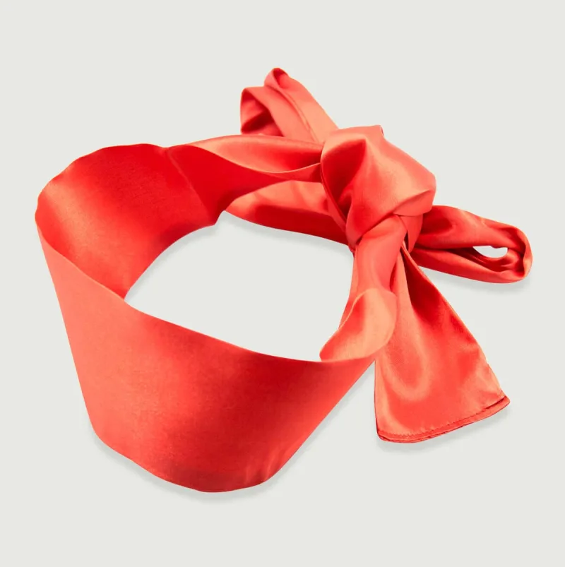 Satin Bondage Tie & Blindfold - Roșu — preț și oferte