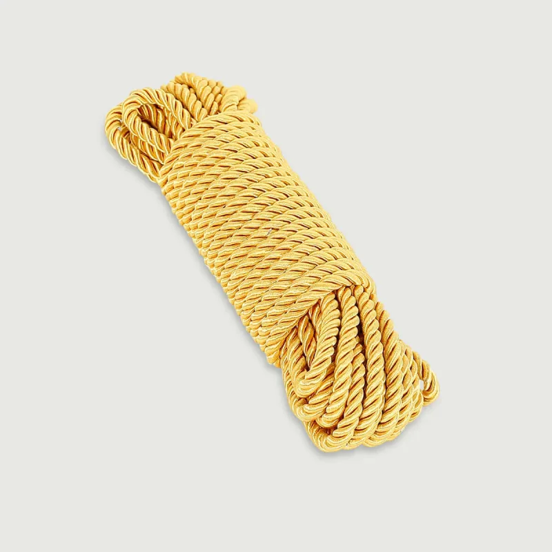 Frânghie Bondage 10 m - Aur — preț și oferte