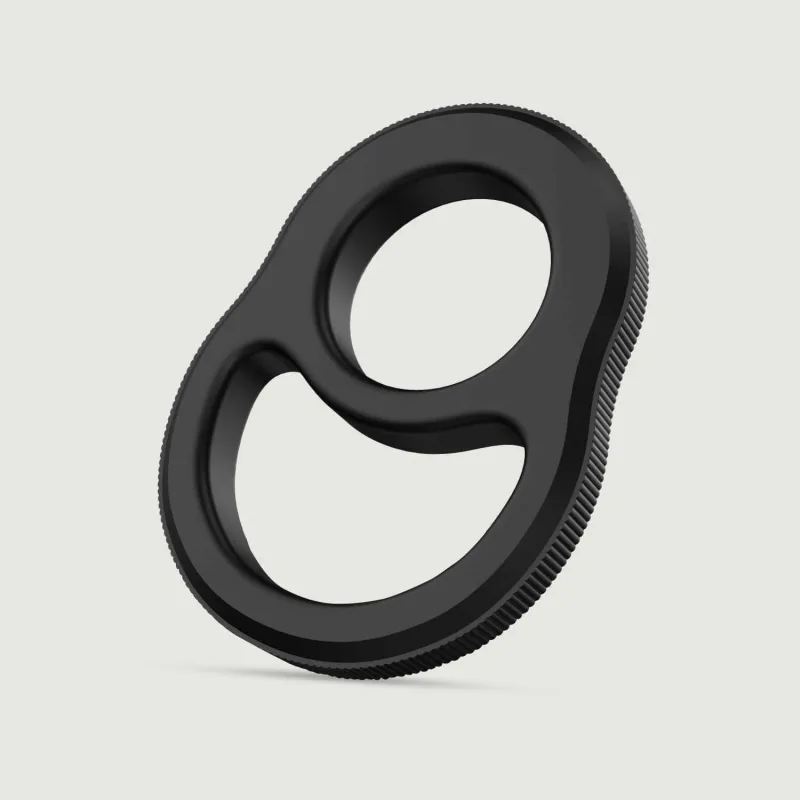 Inel de sculă din silicon moale dublu Erector - negru — preț și oferte