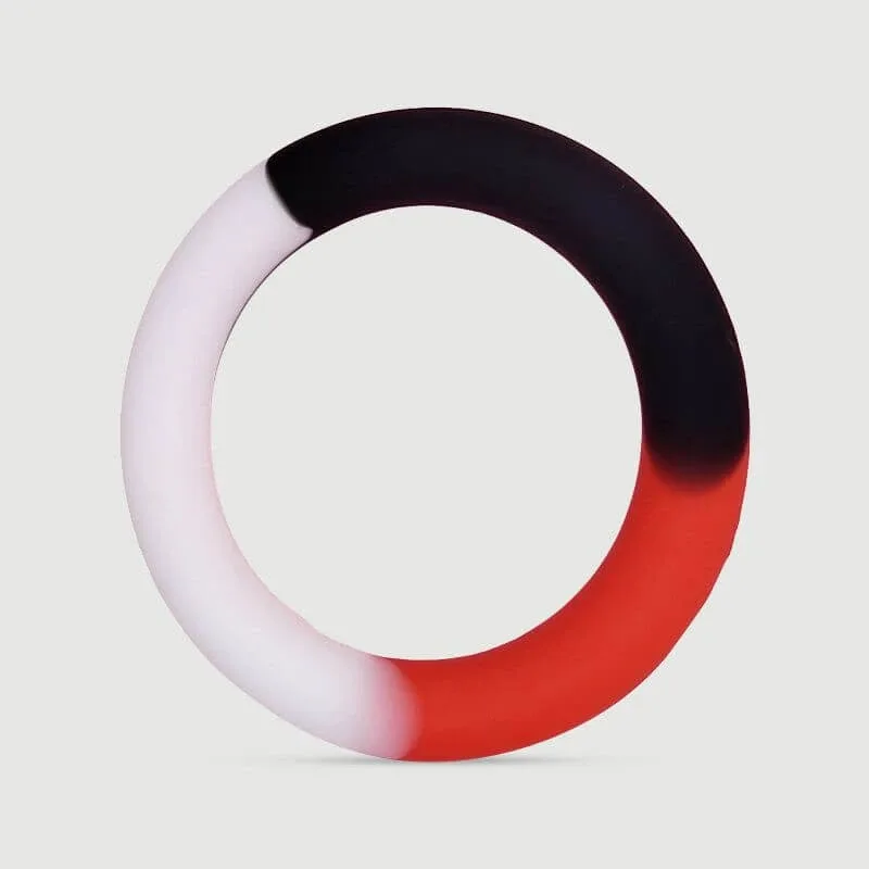 Inel flexibil pentru penis din silicon lichid subțire 70 mm - Multicolor — preț și oferte