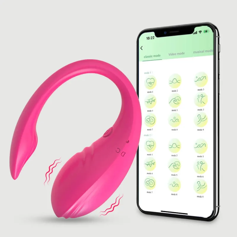 Sexopolis Kala App Controlled Silicone Premium Vibrator - Roz — preț și oferte