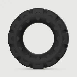 Off Road Inel flexibil pentru penis din silicon lichid 48 mm - negru