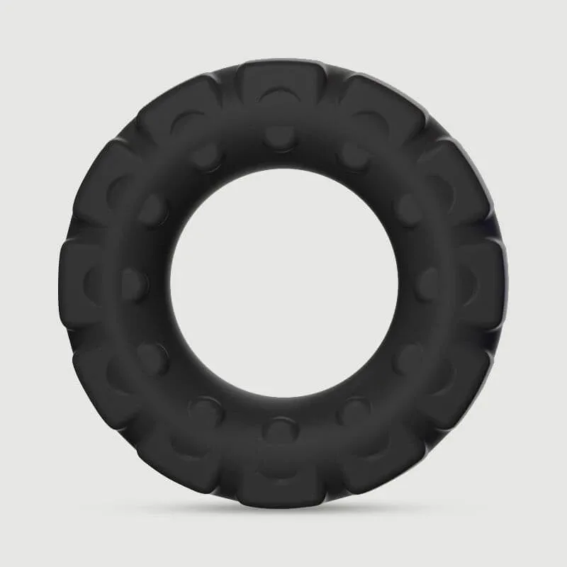 Off Road Inel flexibil pentru penis din silicon lichid 48 mm - negru — preț și oferte