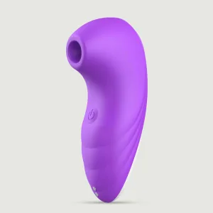 Nelly Stimulator clitoridian de supt puternic cu 7 funcții - violet