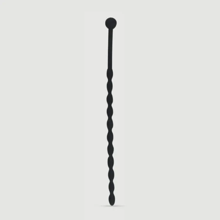 Sunet uretral din silicon 155 x 6 mm - negru — preț și oferte