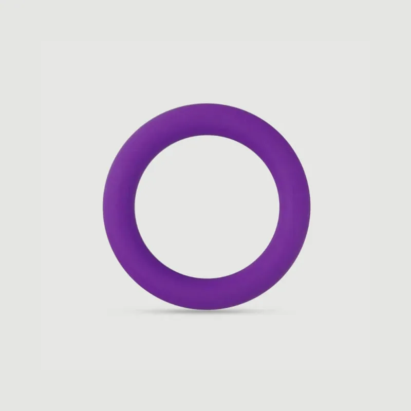 Inel pentru penis din silicon pentru bărbați - violet — preț și oferte