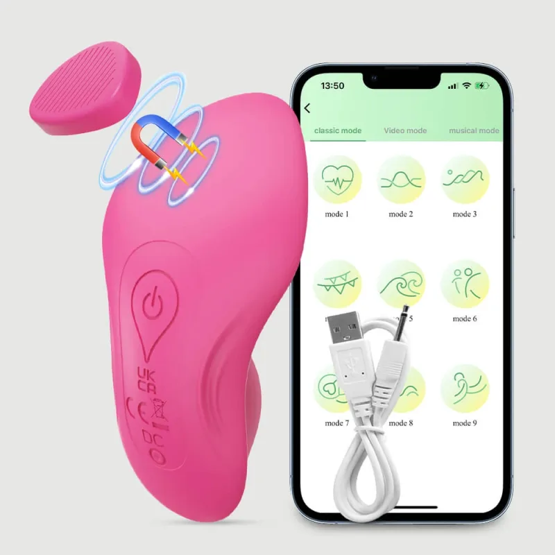 Kenna App Controlled Panty Silicone Wearable Vibrator - Roz — preț și oferte
