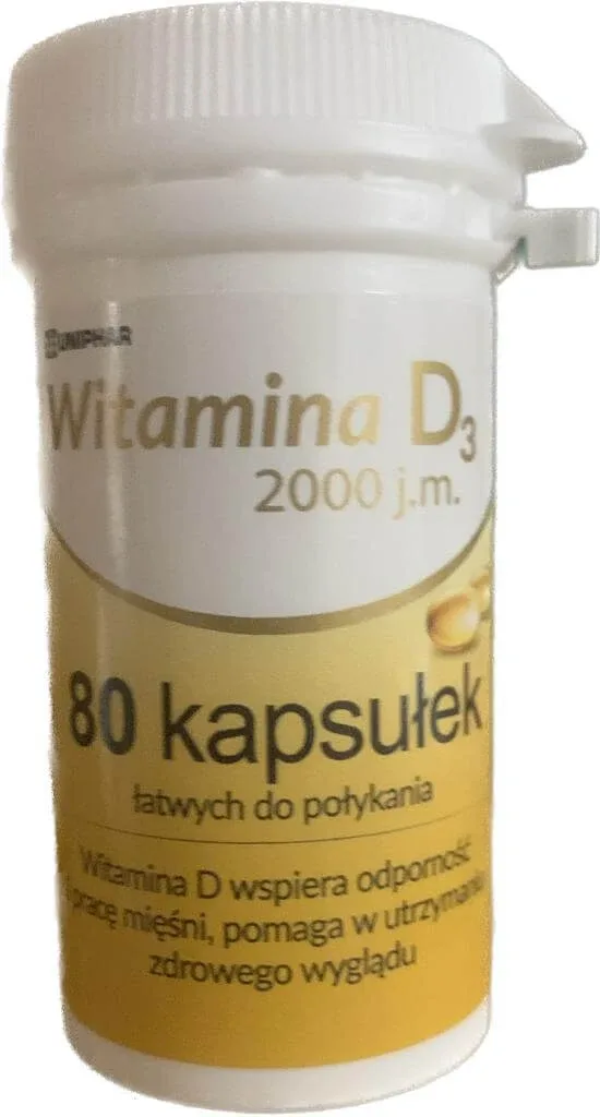 Vitamina D3 2000 UI, 80 capsule Nexon Pharma — preț și oferte