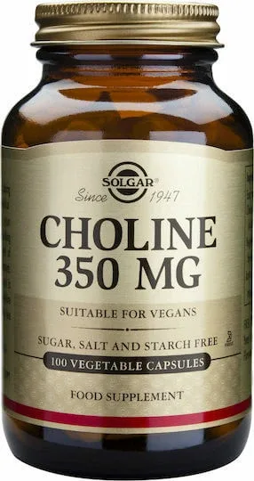 Solgar Choline 350mg Supliment Alimentar Special 100 capsule veget