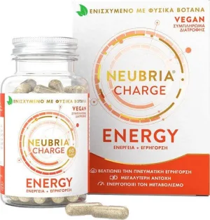 Neubria Charge Energy Supplement Supliment pentru Slăbire 60 capace
