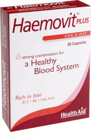 Health Aid Haemovit Plus Supliment pentru Sarcină 30 capace