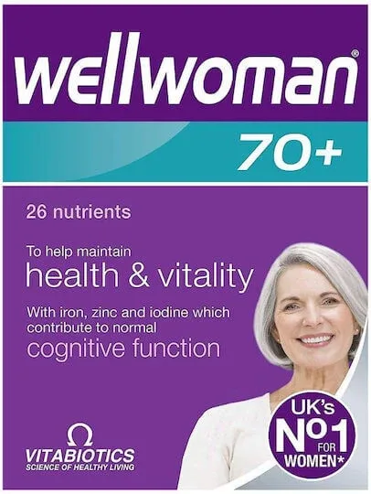 Vitabiotics Wellwoman 70+ Supliment pentru Întărirea Sistemului Imunitar 30 file — preț și oferte