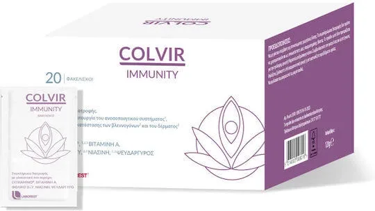 Laborest Colvir Immunity Supliment pentru Întărirea Sistemului Imunitar 20 pliculețe — preț și oferte