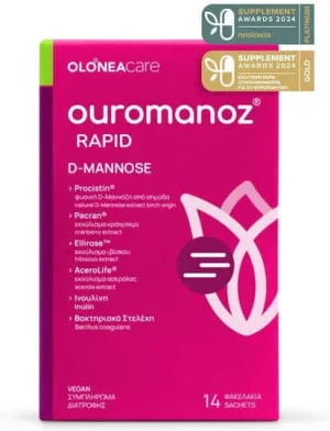 Olonea Ouromanoz Rapid D-Mannose Supliment Alimentar Special 14 pliculețe