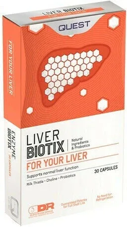 Quest Liver Biotix For Your Liver Supliment Alimentar Special 30 capace