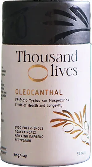 Thousand Olives Oleocanthal 5mg Supliment Alimentar Special 30 capace