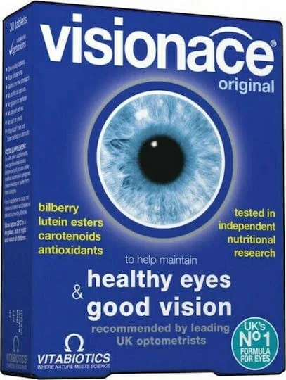 Vitabiotics Visionace Original Healthy Eyes & Good Vision Supliment Alimentar Special 30 file — preț și oferte