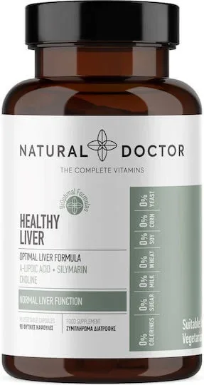Natural Doctor Healthy Liver Supliment Alimentar Special 90 capsule veget — preț și oferte