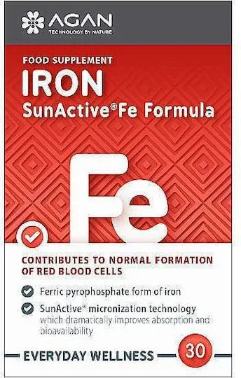 Agan Iron Sunactive Fe 30 Capsule — preț și oferte