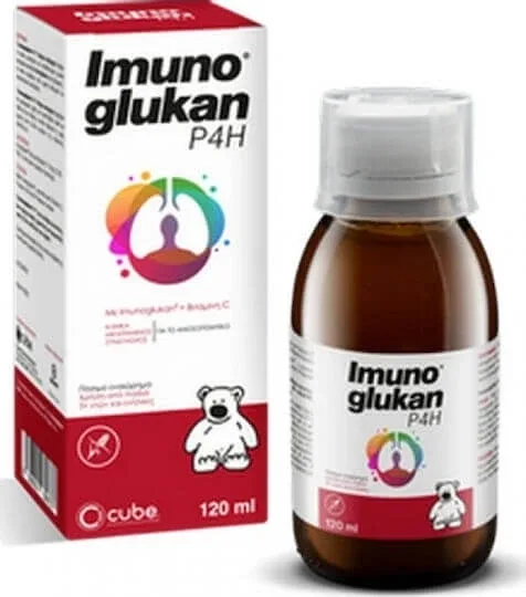 Cube Imunoglukan P4H Supliment pentru Întărirea Sistemului Imunitar 120ml — preț și oferte