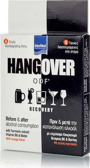 InterMed Hangover Recovery Supliment Alimentar Special 6 pastile sublinguale Portocaliu — preț și oferte
