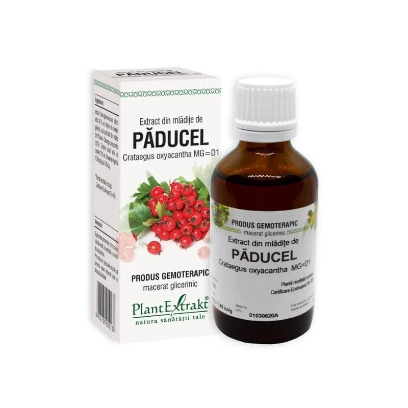 Extract din mladite de Paducel, 50 ml, Plant Extrakt PLANTEXTRAKT — preț și oferte