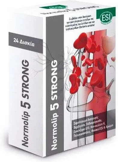 ESI Normolip 5 Strong Supliment Alimentar Special 24 file — preț și oferte