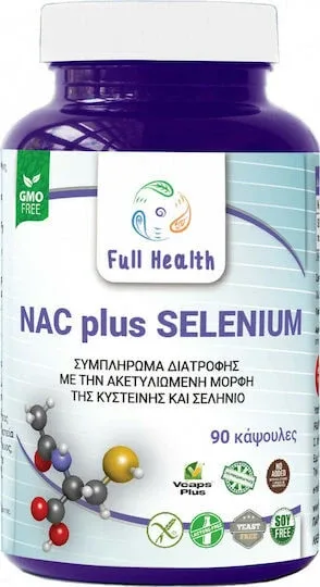 Full Health NAC Plus Seleniu 90 Capsule