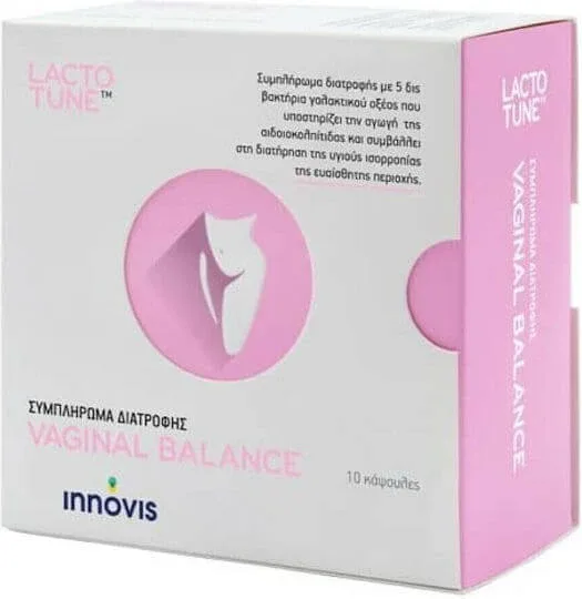 Lactotune Vaginal Balance Supliment Alimentar Special 10 capace — preț și oferte