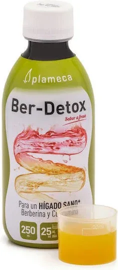 Plameca Ber-Detox Supliment Alimentar Special 250ml Căpșună — preț și oferte