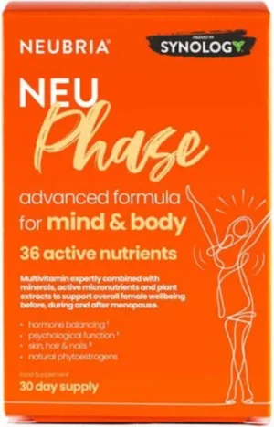 Neubria Neu Phase Supliment pentru Menopauză 30 file