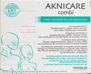 Synchroline Aknicare Combi Supliment Alimentar Special 30 capace