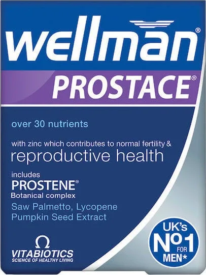 Vitabiotics Wellman Prostace Supliment pentru Slăbire 60 file — preț și oferte
