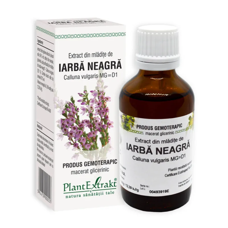 Extract din mladite de Iarba Neagra, 50 ml, Plant Extrakt PLANTEXTRAKT — preț și oferte