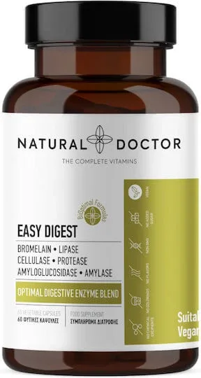 Natural Doctor Easy Digest fără Gluten 60 capsule veget