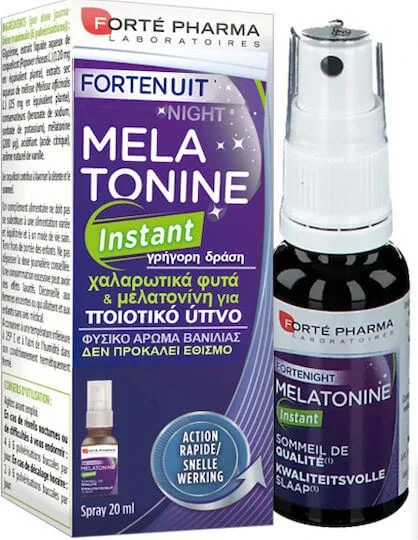 Forte Pharma Fortenight Melatonin 120mg Supliment pentru Anxietate & Somn 20ml Vanilie — preț și oferte