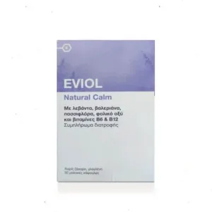 Eviol Natural Calm Supliment pentru Anxietate 30 capace 30 softgels