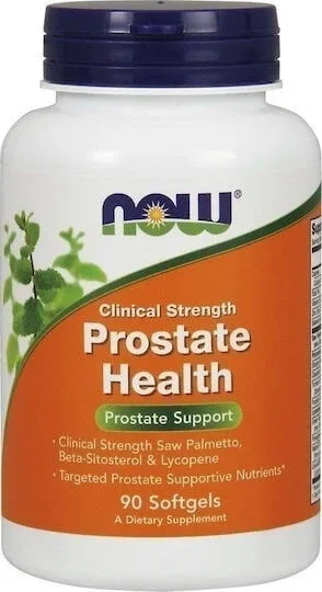 Now Foods Prostate Health Clinical Strength Supliment Alimentar Special 90 softgels — preț și oferte
