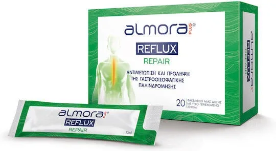 almora PLUS® Reflux Repair Supliment Alimentar Special 20 pliculețe — preț și oferte